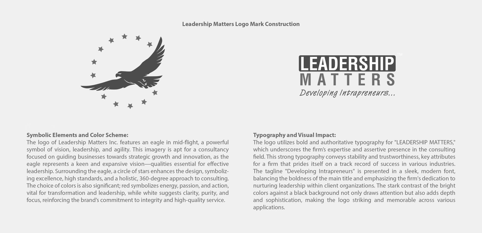 Leadership Matters Brand Identity Design