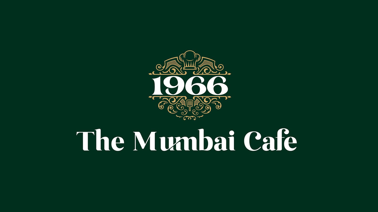 1966 The Mumbai Cafe Brand Identity Design